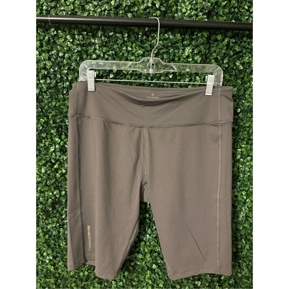 Tommie Copper Gray Biker Shorts Sz XL
